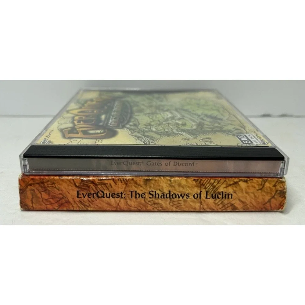 Everquest: Shadows Of Luclin Gates Of Discord PC Video Game 3 Disc‎ Set Bundle